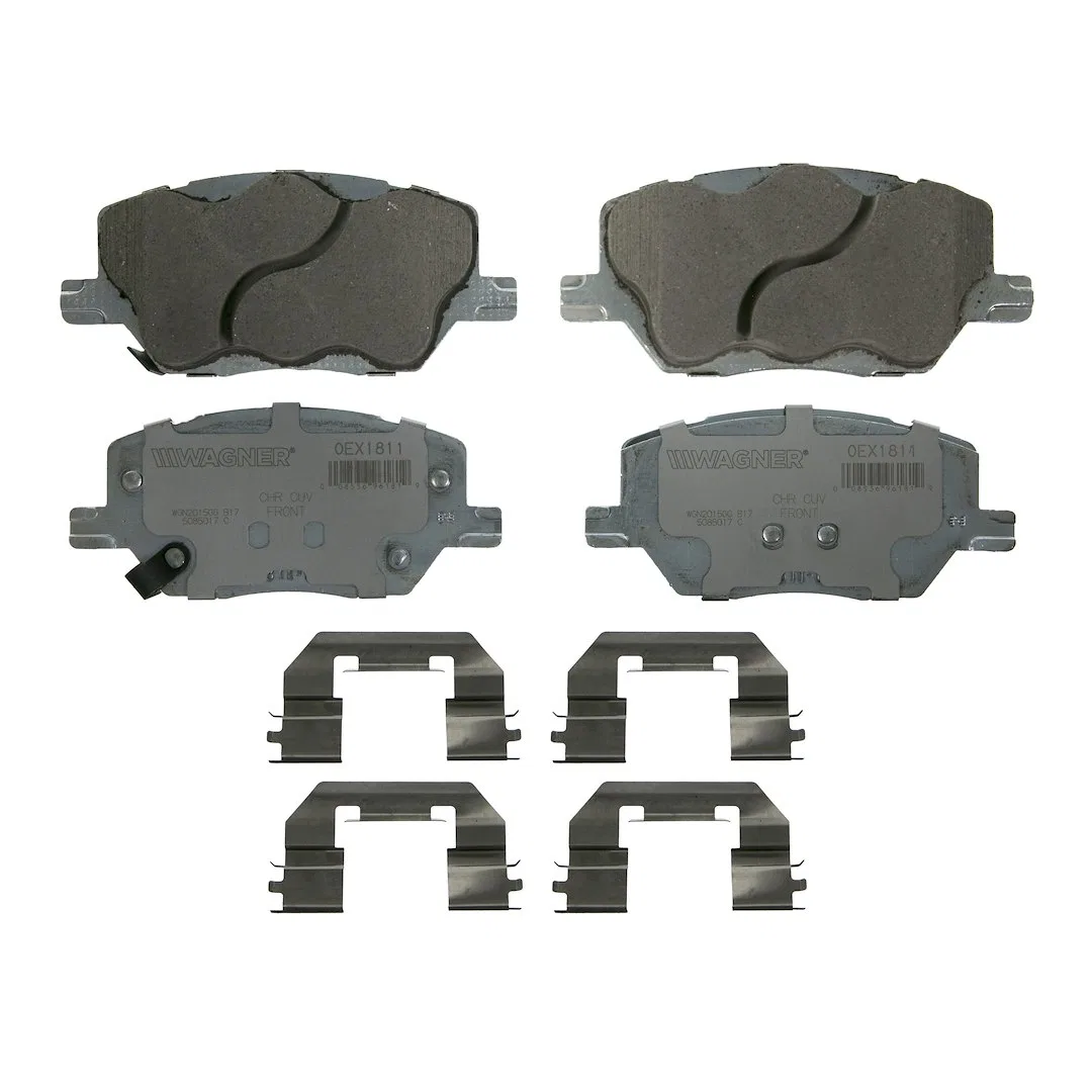 OEX1811 – WAGNER BRAKE Brake Pad, OE Replacement Premium Low-Copper Ceramic